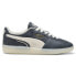 Фото #1 товара Puma Palermo Classics Lace Up Mens Blue Sneakers Casual Shoes 39857001