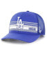 Фото #1 товара Men's '47 Royal Los Angeles Dodgers Cumberland Trucker Snapback Hat