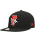 Фото #2 товара Men's Black Fresno Grizzlies Authentic Collection Road 59FIFTY Fitted Hat