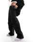 Фото #2 товара Calvin Klein Jeans parachute pants in black