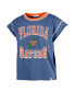 ფოტო #2 პროდუქტის Women's Royal Florida Gators Sound Up Maya Cutoff T-shirt