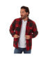 Фото #1 товара Clothing Men's Heavy Quilted Plaid Shirt Jacket