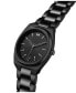 Men's Odyssey II Black Stainless Steel Bracelet Watch 40mm
