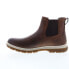 Фото #9 товара Florsheim Lookout Gore Boot 13395-215-M Mens Brown Leather Chelsea Boots