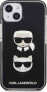 Karl Lagerfeld Etui Karl Lagerfeld do iPhone 13 6,1" hardcase czarny/black Karl&Choupette Head