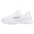 Фото #3 товара Fila Speedserve Energized Tennis Mens White Sneakers Athletic Shoes 1TM01778-10