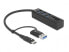 USB-концентратор Delock 3 Port USB 3.2 Gen 1 + SD und Micro Card Reader mit Type-C - фото #3