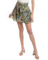 Фото #1 товара Dress Forum Waterlily Flared Mini Skirt Women's
