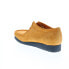 Фото #12 товара Clarks Wallabee 26168858 Mens Yellow Suede Oxfords & Lace Ups Casual Shoes