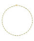 Ellie Vail evie Green Dainty Enamel Beaded Necklace