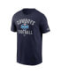 Фото #2 товара Men's Navy Dallas Cowboys 2022 Training Camp Athletic T-shirt