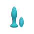 Фото #1 товара Vibrating and Rotating Butt Plug Rimmer Experienced Turquoise