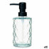 Soap Dispenser Diamond Crystal Transparent Plastic 410 ml (12 Units)