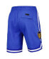 Фото #3 товара Men's Stephen Curry Royal Golden State Warriors Player Name and Number Shorts
