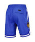 ფოტო #3 პროდუქტის Men's Stephen Curry Royal Golden State Warriors Player Name and Number Shorts