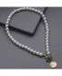 Women's White Pearl Strand Necklace