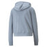 Фото #2 товара Puma Her Full Zip Hoodie Womens Blue Casual Outerwear 84983279