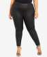 ფოტო #1 პროდუქტის Plus Size Nina Faux Leather Pants
