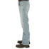 Фото #4 товара George Casual Bootcut Jeans Men's Light Blue Cotton Blend Pull On Stretch 38X32