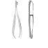 Фото #8 товара Chrome hair removal tweezers 1 u