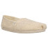 Фото #2 товара TOMS Alpargata Slip On Womens Off White Flats Casual 10017815T