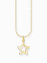 Фото #1 товара Thomas Sabo KE2222-413-39-L45V Gold-plated chain w. star pendant