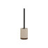 Toilet Brush Home ESPRIT Brown Black Beige Resin Acacia 9,5 x 9,5 x 38 cm