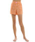 ფოტო #4 პროდუქტის Women's Printed Woven Poplin Pajama Shorts