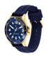 Часы Tommy Hilfiger Blue Silicone Strap 44mm