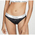 Calvin Klein Underwear Women's Modern Cotton Bikini Panties, Black, Medium