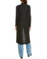 Фото #2 товара Sofiacashmere Extra Long Wool & Cashmere-Blend Duster Women's Xs