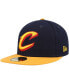 Фото #4 товара Men's Navy, Gold Cleveland Cavaliers Midnight 59FIFTY Fitted Hat