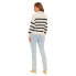 Фото #2 товара VERO MODA Saba Stripe Half Zip Sweater