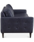 Фото #6 товара CLOSEOUT! Locasta 84" Tufted Leather Sofa, Created for Macy's
