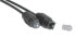 Фото #1 товара Lindy 1m TosLink SPDIF Digital Optical Cable, TosLink, Male, Male, 1 m, Black
