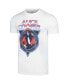 Фото #2 товара Men's White Alice Cooper USA T-shirt