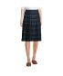 Фото #6 товара Women's School Uniform Plaid Pleated Skirt Below the Knee