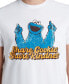 Фото #3 товара X Sesame Street Men's Slim Fit Cookie Monster T-Shirt