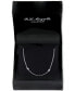 Фото #3 товара EFFY Collection eFFY® Diamond Bezel Station 18" Collar Necklace (1/6 ct. t.w.) in Sterling Silver