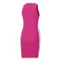 Фото #2 товара Puma Iconic T7 Artisan Sleeveless Tank Mini Dress Womens Pink Casual 62259625