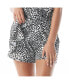 Women's Animal Inspired Print Madison Sleeveless Skort Romper