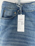 Seven7 Marilyn Boyfriend High Rise Rolled Hem Denim Blue Jeans Size 22W