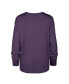 Women's Purple Distressed Baltimore Ravens Tom Cat Long Sleeve T-shirt