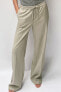 Straight-leg trousers with an elasticated waistband