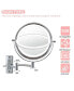 Фото #5 товара 8-Inch Wall Mounted Makeup Vanity Mirror, 3S LED Lights, 1X/10X Magnification Mirror