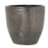 Set of Planters Alexandra House Living Grey Ceramic Stripes (3 Pieces)