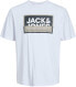 Футболка Jack & Jones JCOLOGAN Standard Fit White