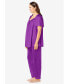 ფოტო #2 პროდუქტის Plus Size Only Necessities Silky 2-Piece PJ Set