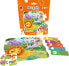 Roter Kafer PUZZLE 49 SASZETKA ZOO + MINI GRA RK1140-06