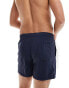 Tommy Jeans heritage crinkle nylon swim short in navy